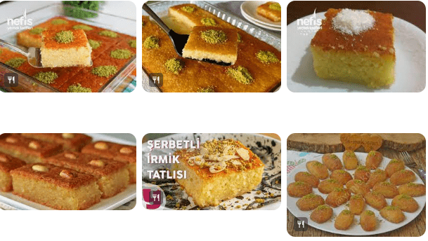 Pratik Irmik Tatlisi Tarifai