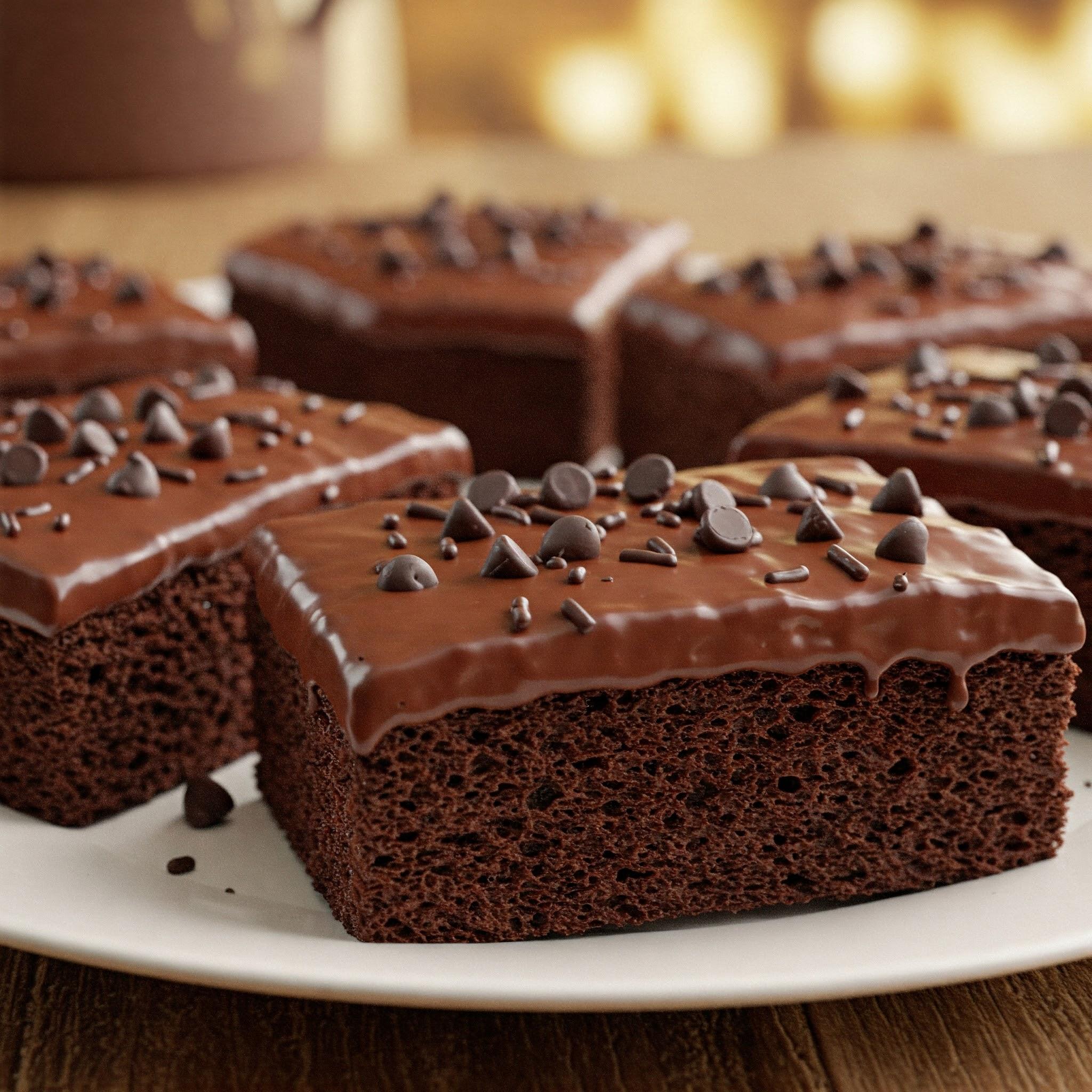 Yumuşacık Çikolata Dilimleri Tarifi