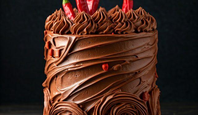 Çikolatalı Biberli Pasta Tarifi