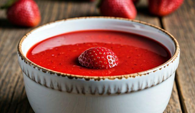 Çilek Çorbası Tarifi