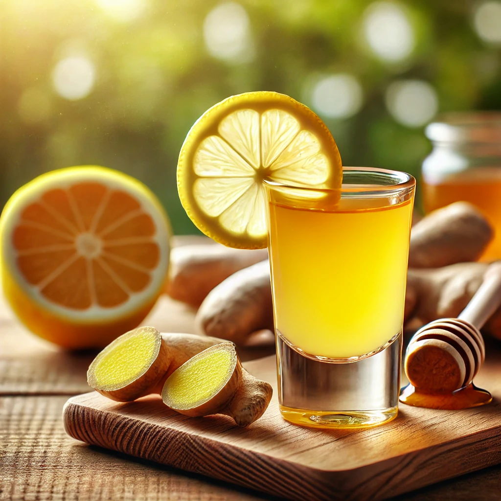 Evde Zencefil Shot Tarifi: Sağlığınıza Lezzetli Bir Dokunuş