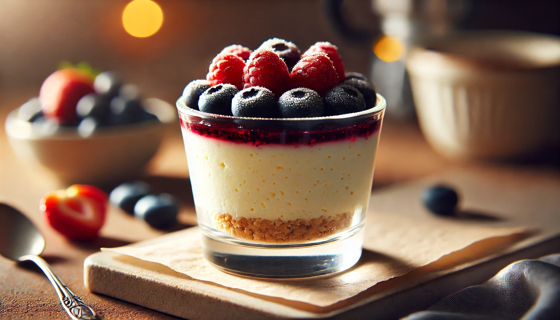 Kupta Ricotta Cheesecake Tarifi – Sadece 15 Dakikada Hazır