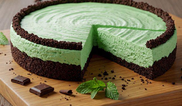 Naneli Çikolatalı Cheesecake Tarifi