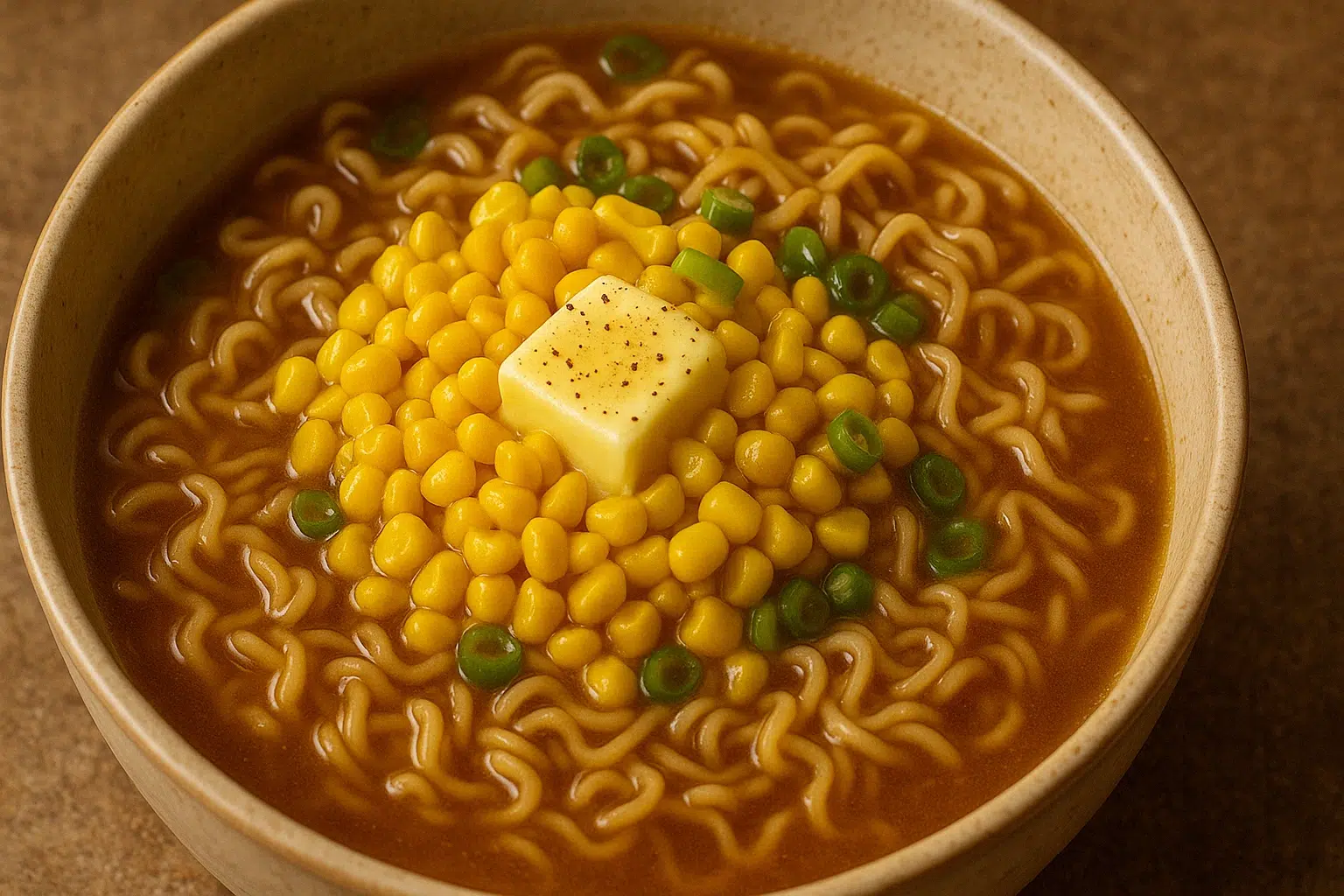 Miso Tereyağlı Mısırlı Ramen Nasıl Yapılır?