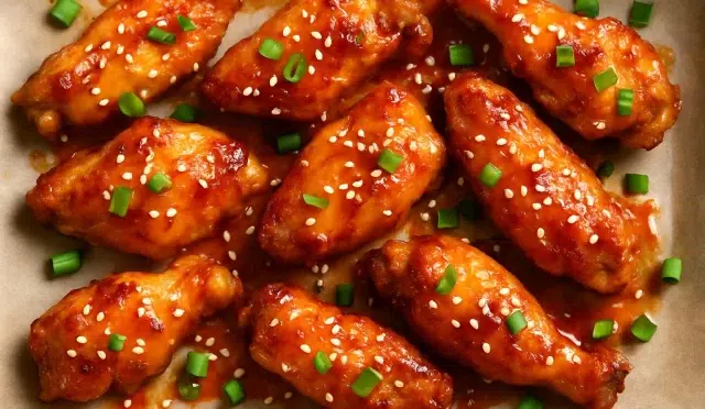 Sıcak Ballı Tavuk Kanatları Tarifi