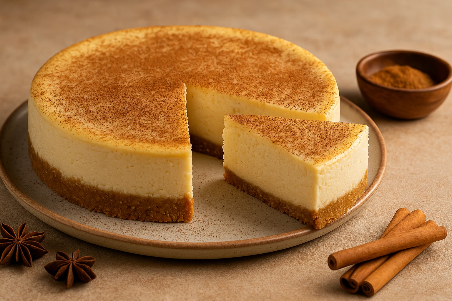 Chai Baharatlı Cheesecake Tarifi