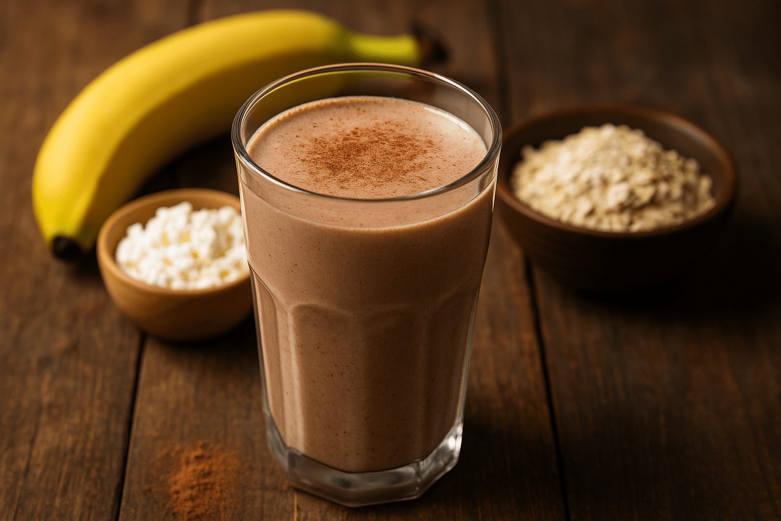 Lor Peynirli Shake Tarifi: Spora Uygun, Tok Tutan İçecek