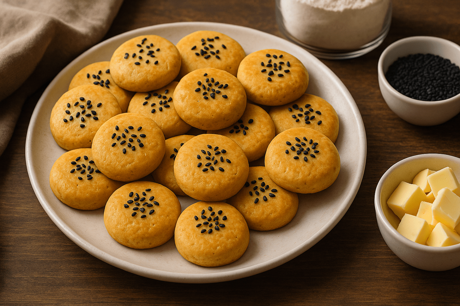 Tuzlu Kurabiye Tarifi: Kıyır Kıyır ve Tam Ölçülü Lezzet