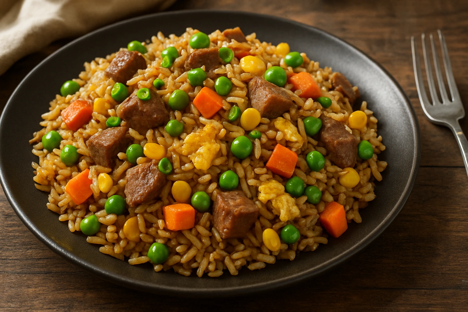 Fried Rice Tarifi (Kızarmış Pilav) Nasıl Yapılır? Tam Ölçülü