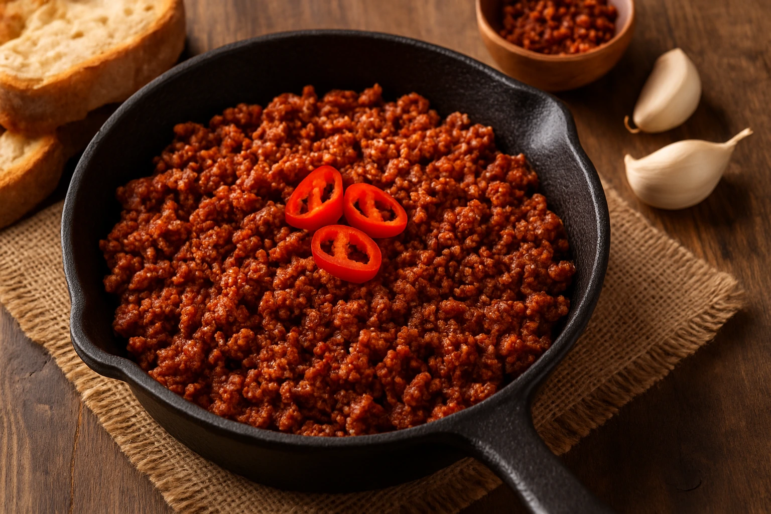 Sucuk İçi Tarifi: Mangal Lezzeti Tavada Hazır